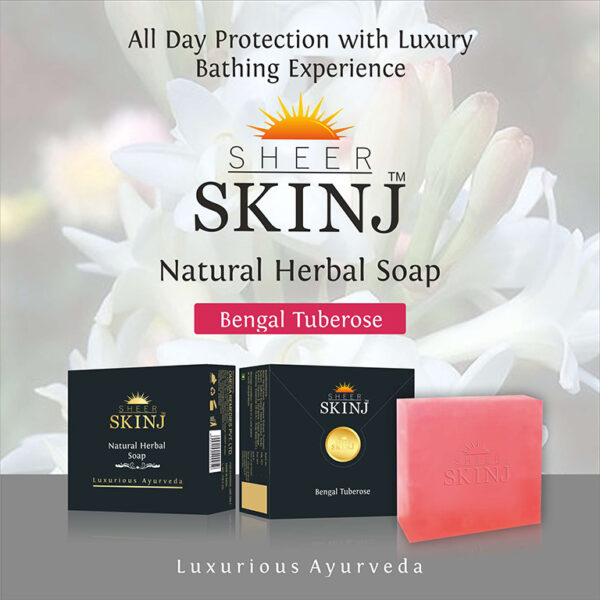 Natural Luxury Premium Herbal Soap Bengal Tuberose