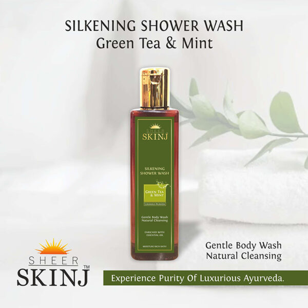 Silkening Body Wash Green Tea & Mint