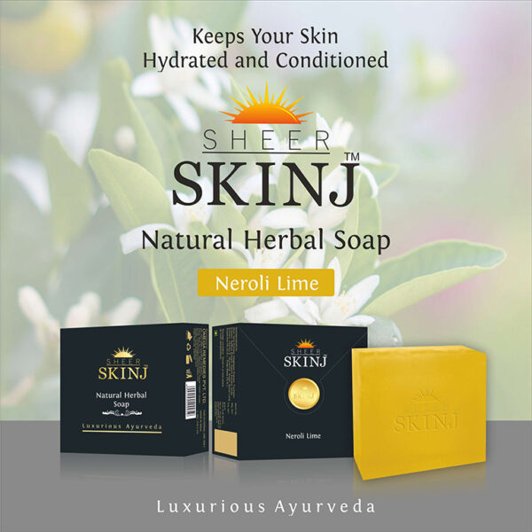 Natural Luxury Premium Herbal Soap Neroli Lime