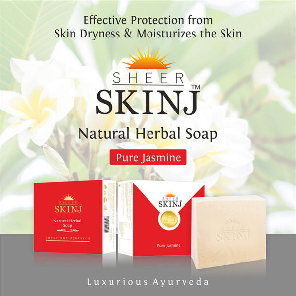 Natural Luxury Premium Herbal Soap Pure Jasmine