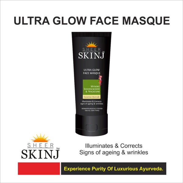 ULTRA GLOW FACE MASQUE Mysore Sandalwood & Nagkesar