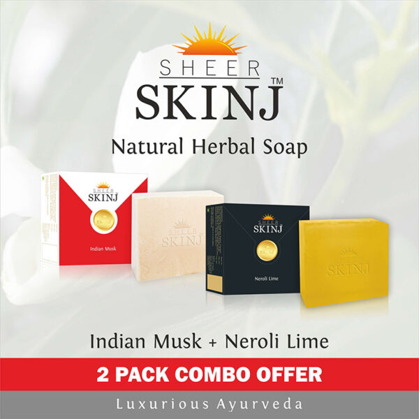 Natural Luxury Premium Herbal Soaps Neroli Lime & Indian Musk