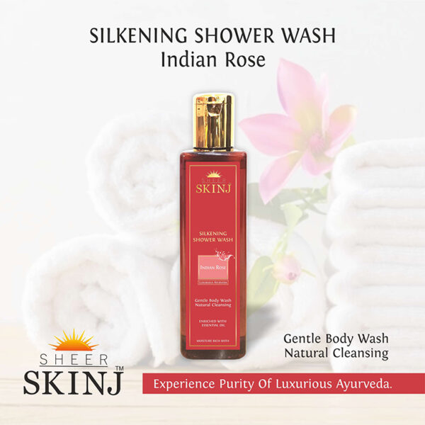 Silkening Body Wash Indian Rose