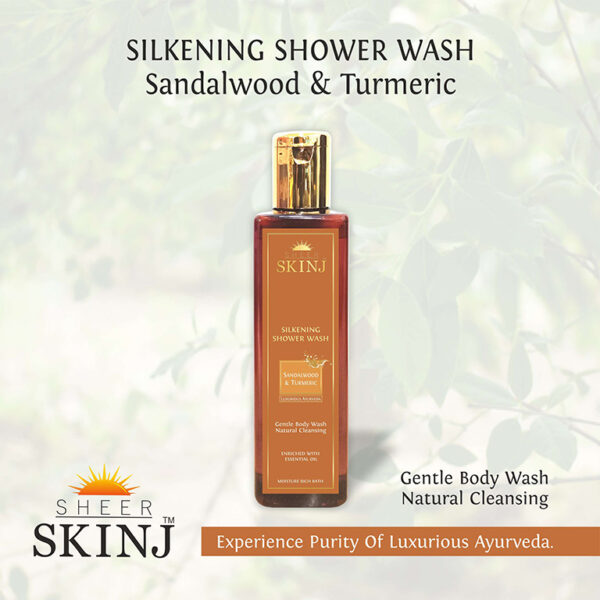 Silkening Body Wash Sandalwood & Turmeric